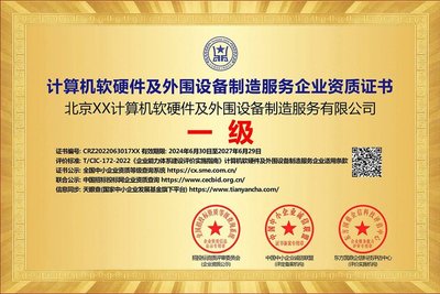 計(jì)算機(jī)軟硬件及外圍設(shè)備制造服務(wù)企業(yè)資質(zhì)證書 投標(biāo)加分利器ESCE深度解析